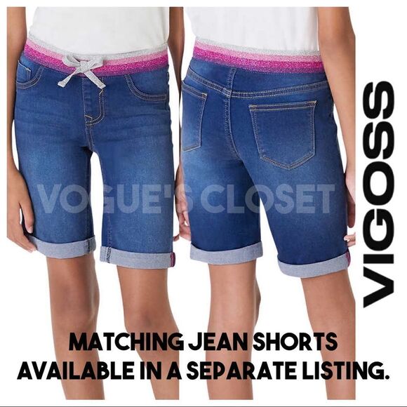 NEW! Vigoss Youth Girls 3-pack Tee Set, Hearts, Ruffles, Flip sequins - Sizes Sm - Picture 2 of 8